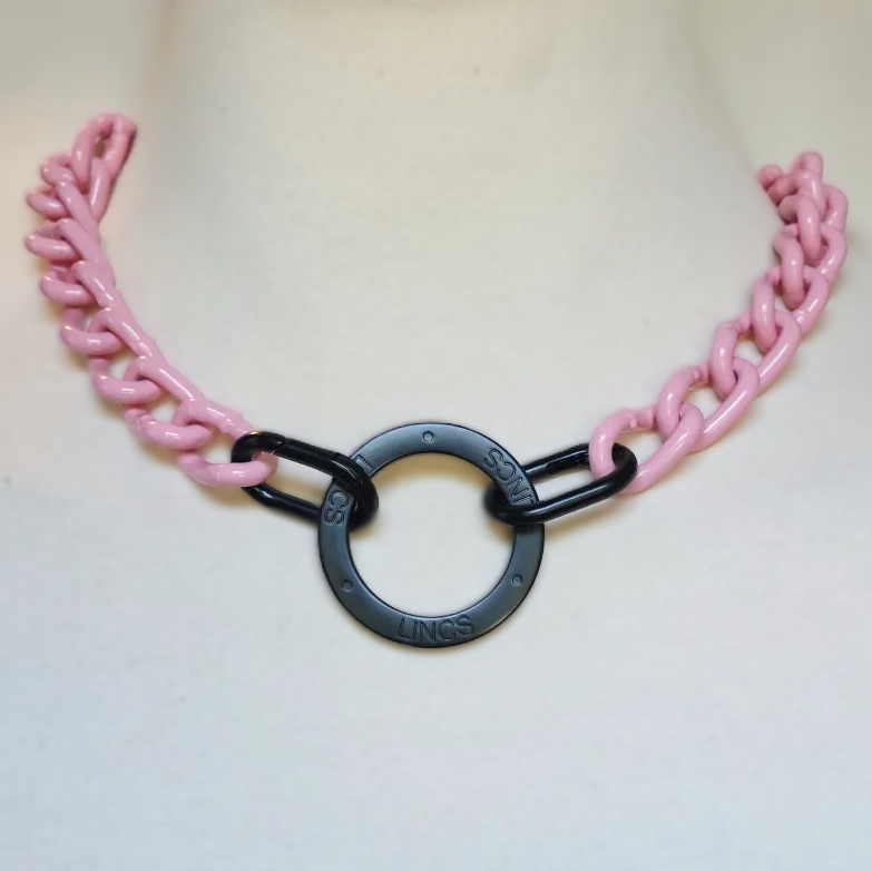 W.S Pink Neck Harness