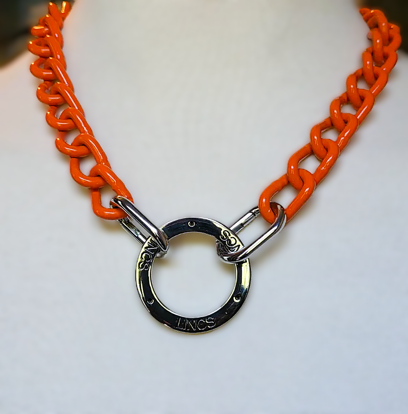 W.S Orange Neck Harness