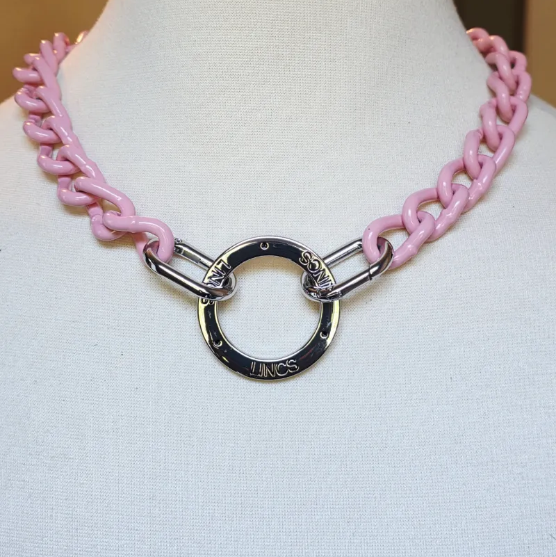 W.S Pink Neck Harness