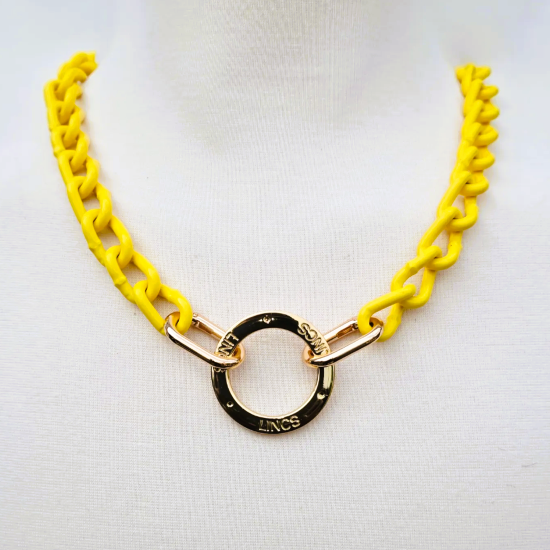 W.S Yellow Neck Harness