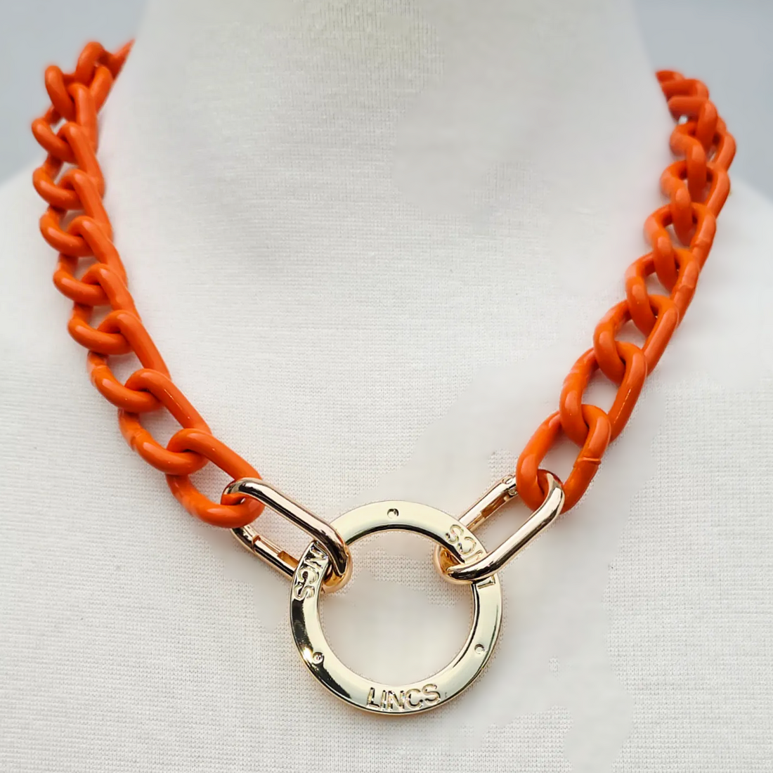 W.S Orange Neck Harness