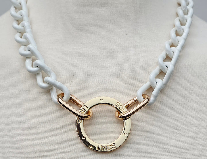 White Neck Piece