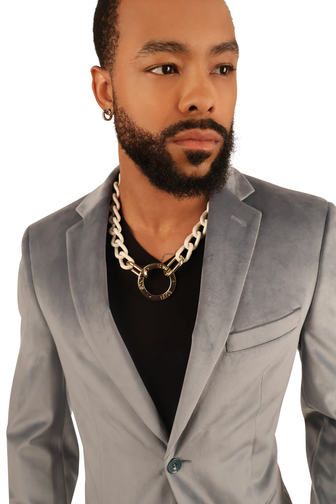 White Neck Chain