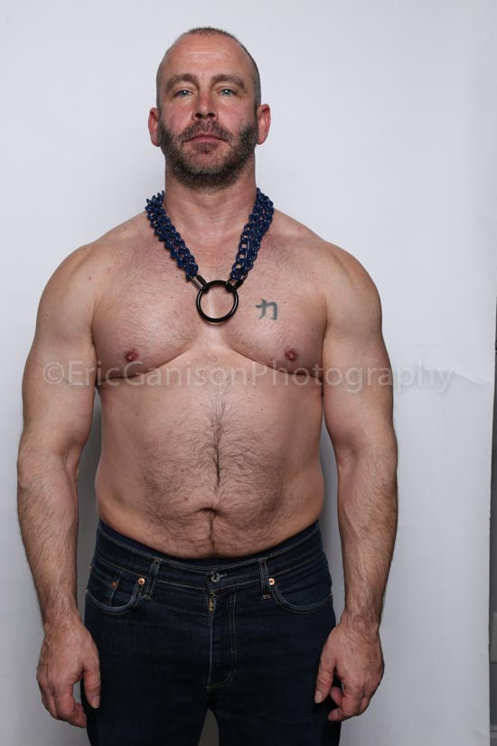 The Sexy Double Chain Neckless Harness with Cock Ring Extension