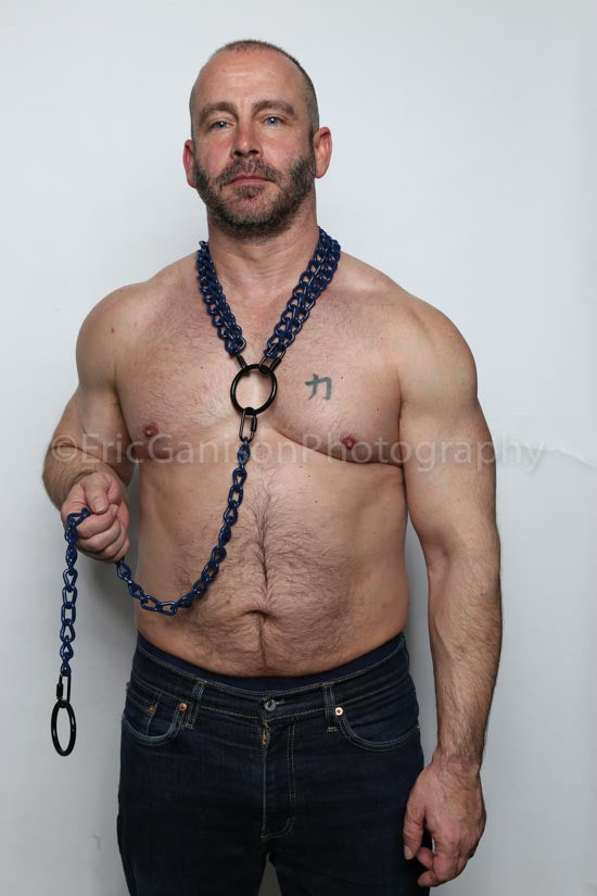 The Sexy Double Chain Neckless Harness with Cock Ring Extension