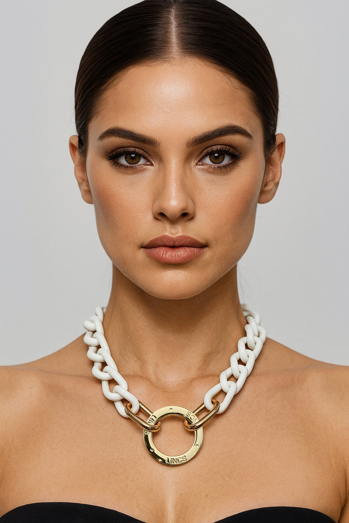 White Neck Chain