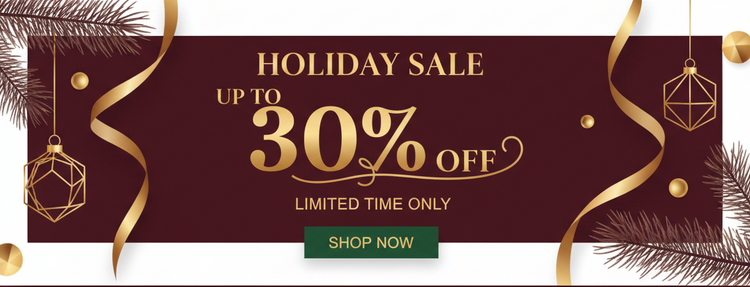 GENERATE AN UP TO 30% OFF HOLIDAY SALE ADD FOR A LIMITED TIME